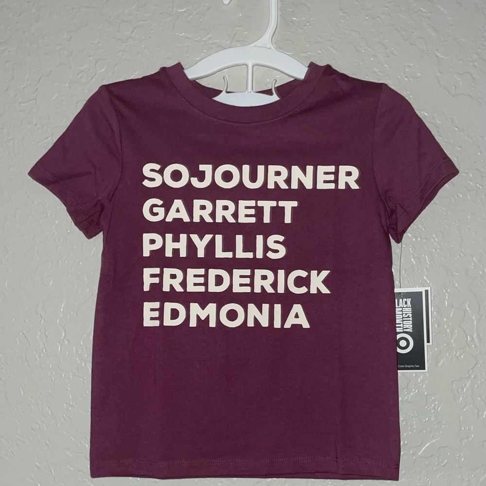 BLACK HISTORY TODDLER TSHIRT TARGET KIDS TEES GRAPHIC TSHIRT NWT UNISEX SIZE 5T